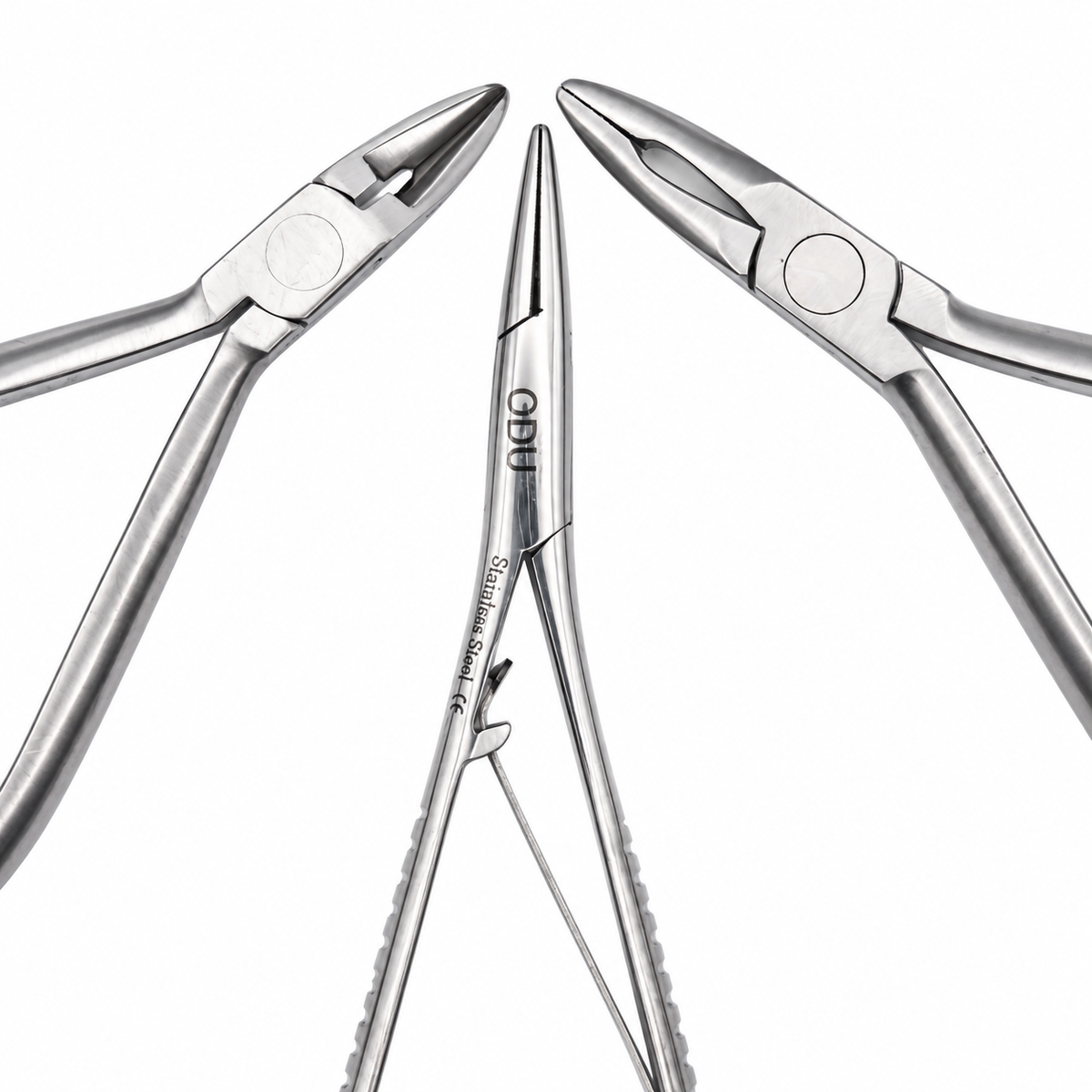 3-Piece Orthodontic Pliers Kit – Mathieu, Weingart & Pin/Ligature Cutter