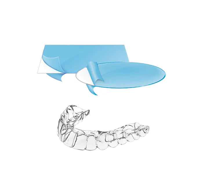 Vacuum forming sheets Retainer Box x 100 / 0.3 or 0.4 mm / round or square USA