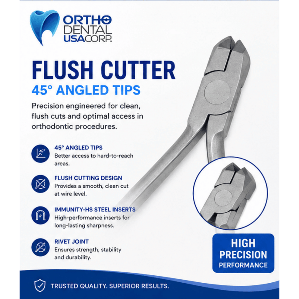Distal Cutters, Flush Cut, 45 Degree Angled, 11.5 cm