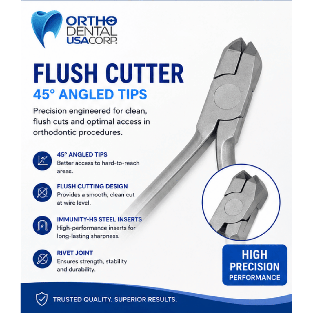 Distal Cutters, Flush Cut, 45 Degree Angled, 11.5 cm