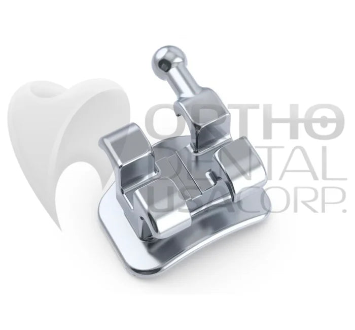 Bracket Roth / MBT MIM Slot W/H 3,4,5 Sandblasted Mesh - set 20 pcs