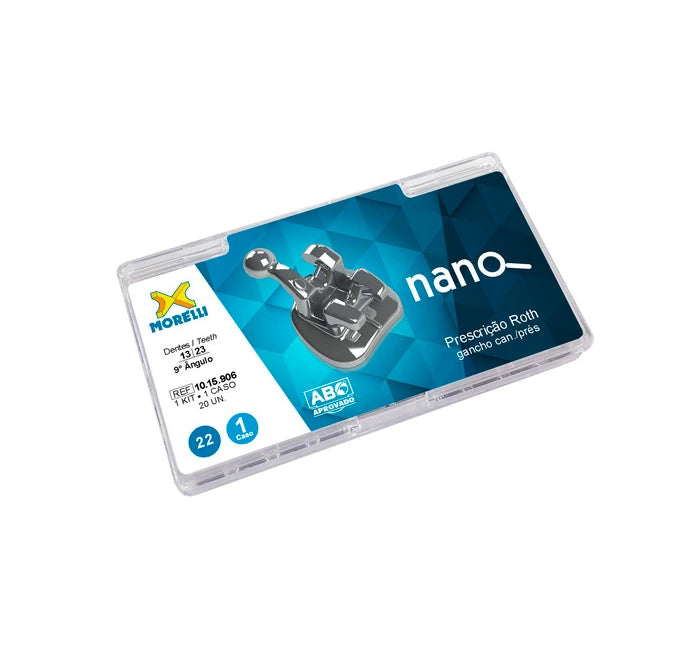 Case of Brackets Roth Nano 20 pcs
