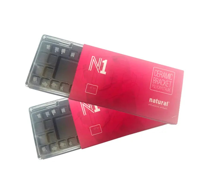 N1 Ceramic Bracket W/H 3,4,5 MAIA - 20 pcs / Polycrystal / Maia 2 LINES Base