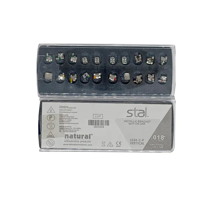 VERTICAL Case 20 pcs Metallic Bracket W/H 3, 4, 5