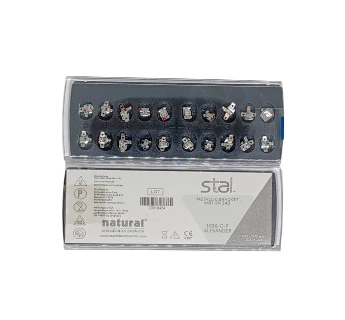 ALEXANDER Case 20 pcs Metallic Bracket W/H 3, 4, 5