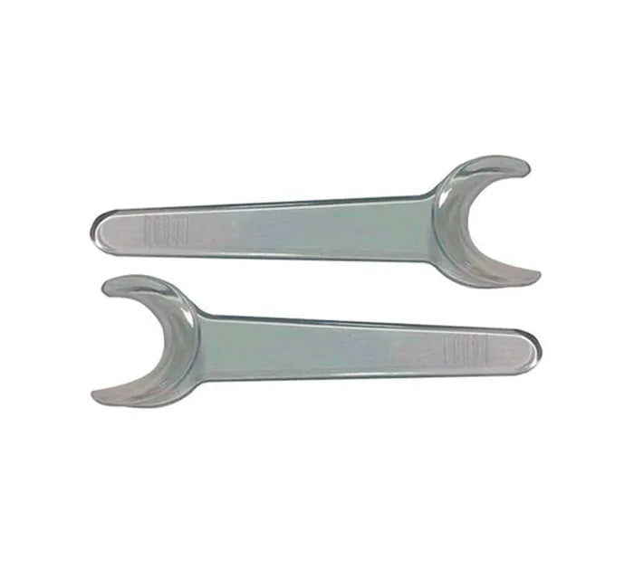 Set x 2 Intraoral Cheek Lip Mouth Retractors Clear