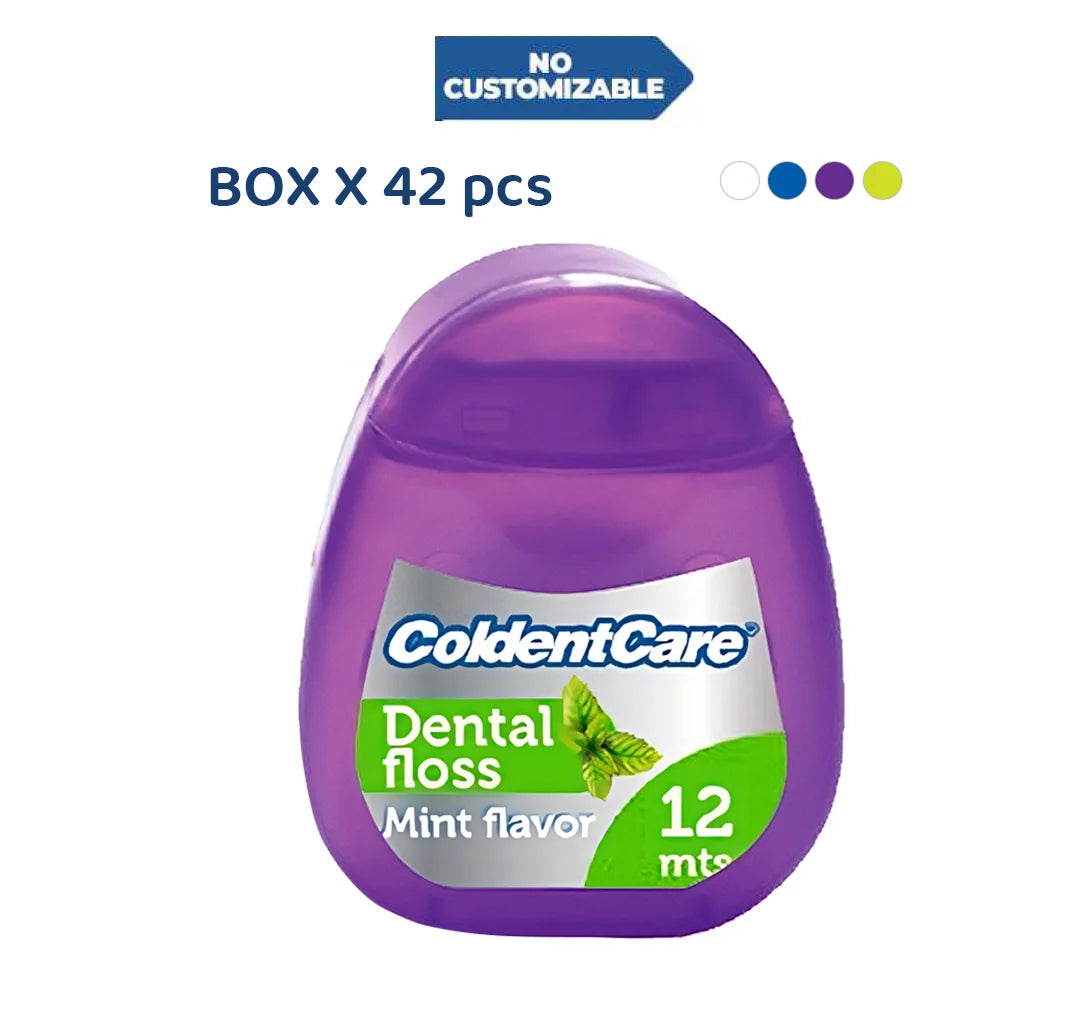 Dental Floss Mint Pocket Box x 42 pcs