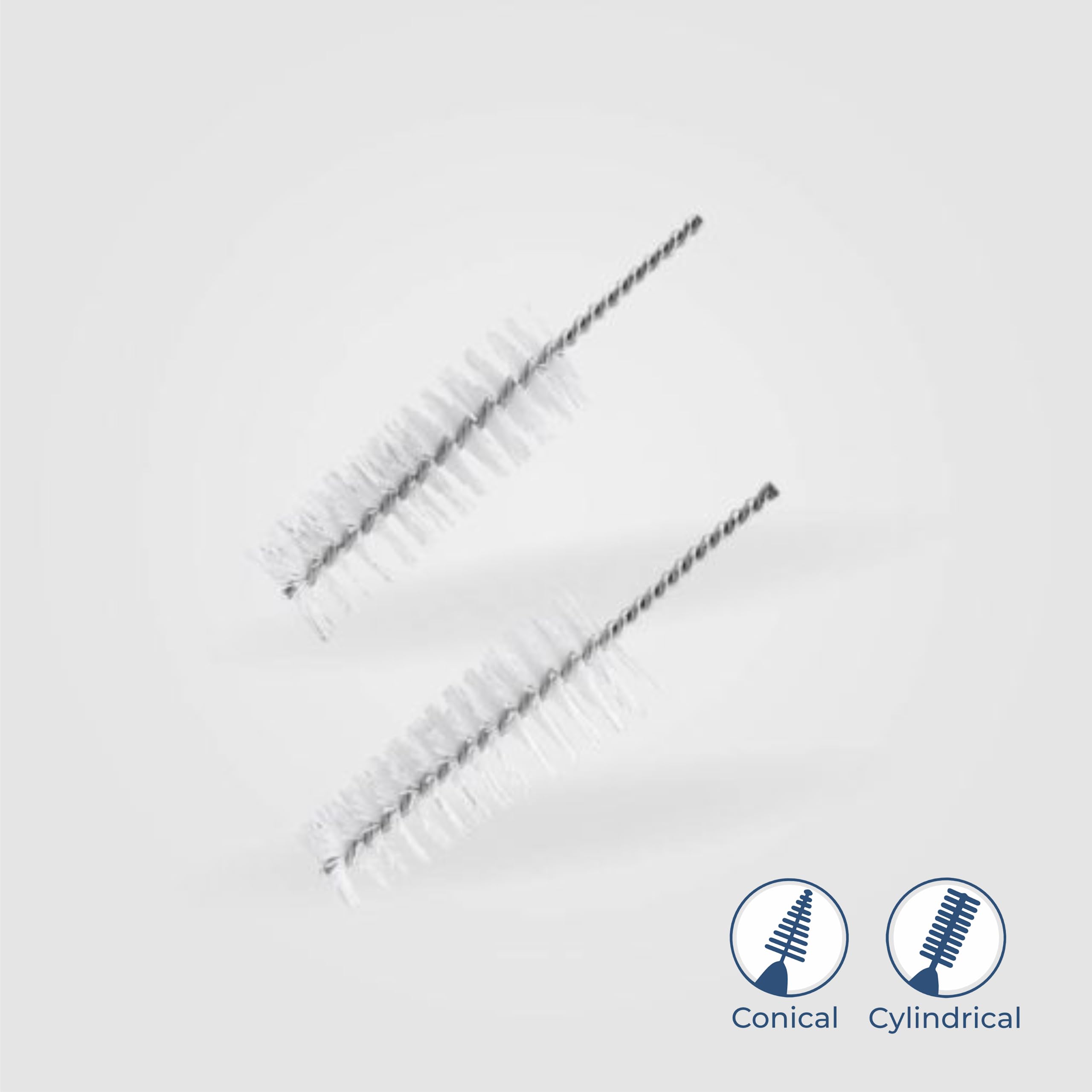 ColdentCare Orthodontic Interdental Toothbrush Dental Brush for Teeth Cleaning 4 Pack of 6, 3 Conical - 3 Cylindrical, Count 24 interdental Toothbrush Free Shipping