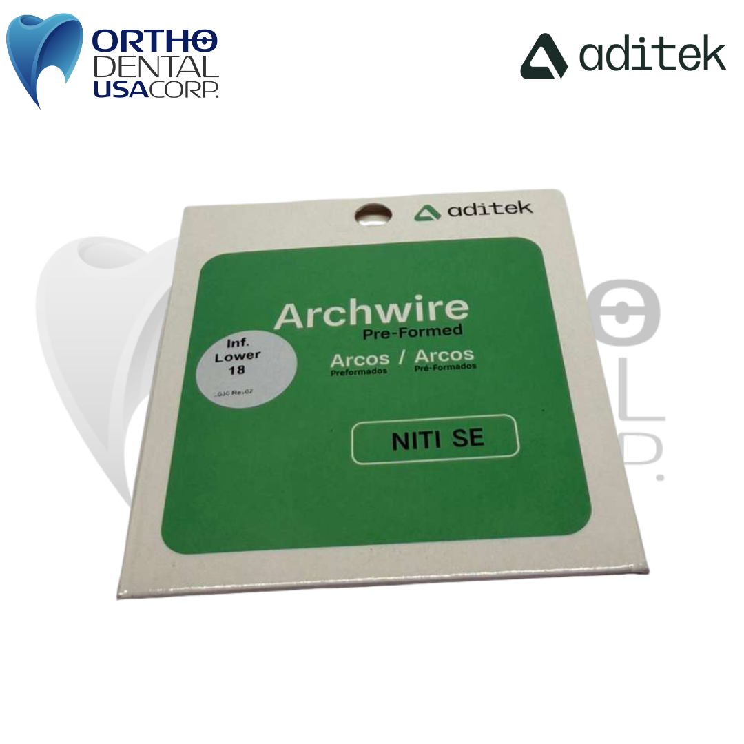 SE Niti Archwire Natural Lower 018 w/10 09.15.0618