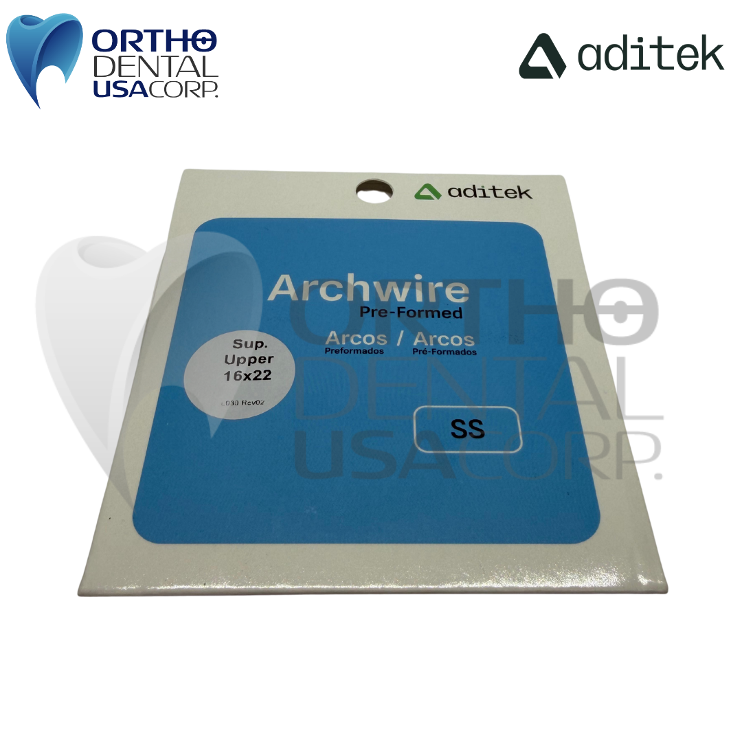 SS Archwire Natural Upper 016X022 w/10 09.05.0562