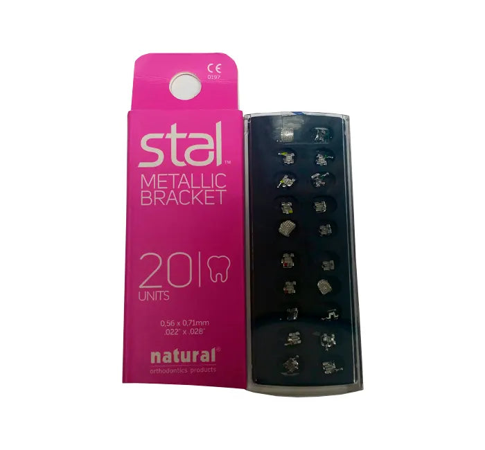 STAL Case 20 pcs Metallic Bracket Mini - W/H 3,4,5 / Mesh Base