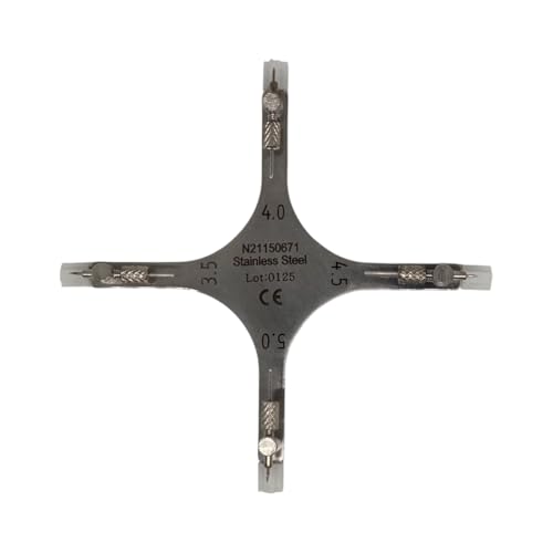 Set x 5 Orthodontic Bone Positioning Gauges with Lead Points – Fine, Sharp Lead Points – Japanese Steel – Premium Orthodontics – One Year Warranty – Ships from USA – Made by Orthodentalusa Corp.