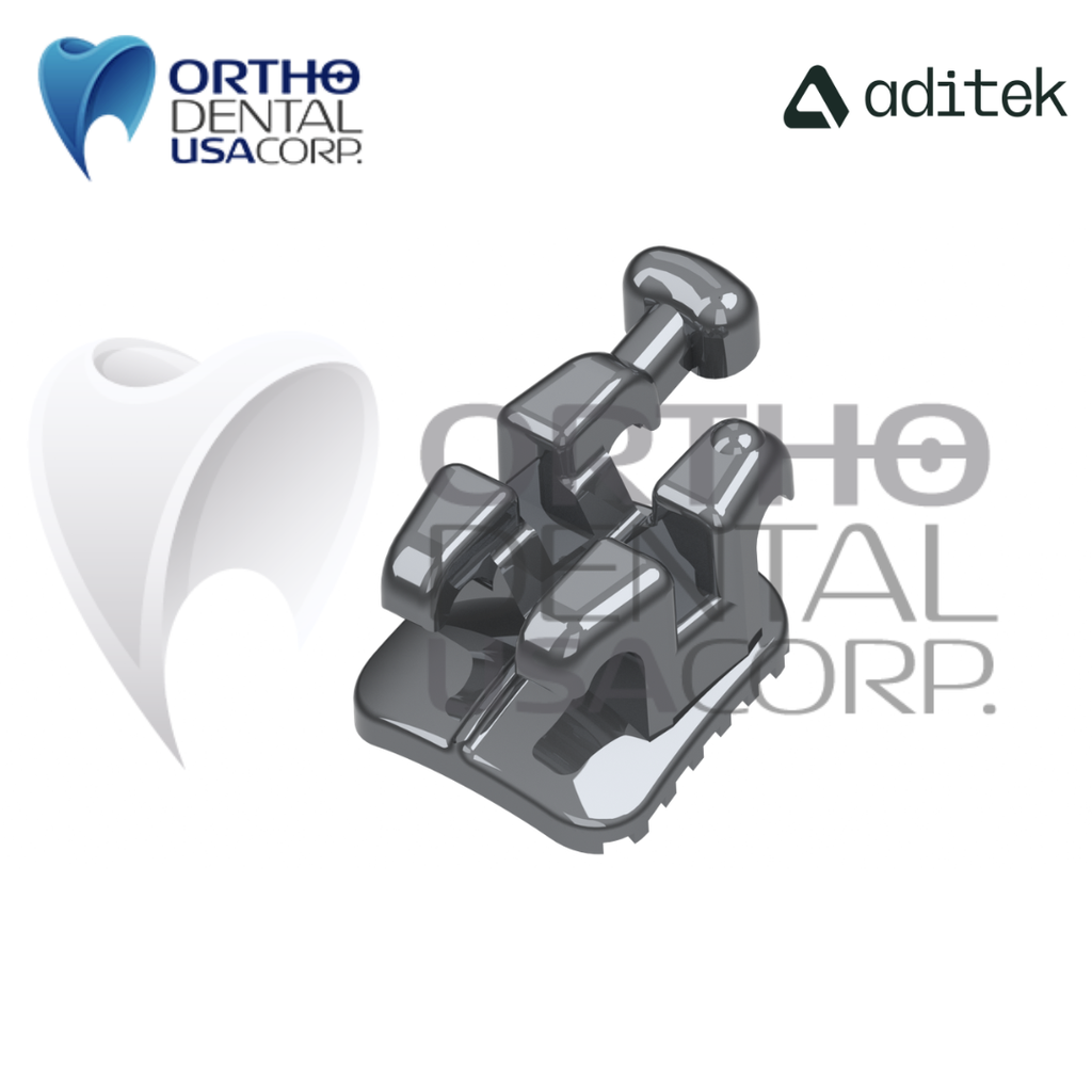 100 Kits Brackets 7×7 BioMax 022 Roth Hook 3,4,5 w/2800 pcs (100 patients) Aditek 05.04.0336