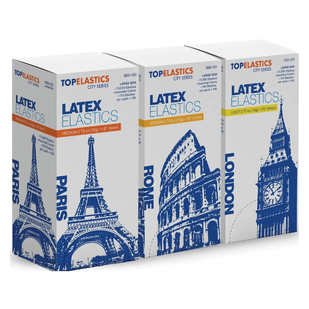 Intraoral Elastics – 5000 pcs (50 Bag x 100 pcs)