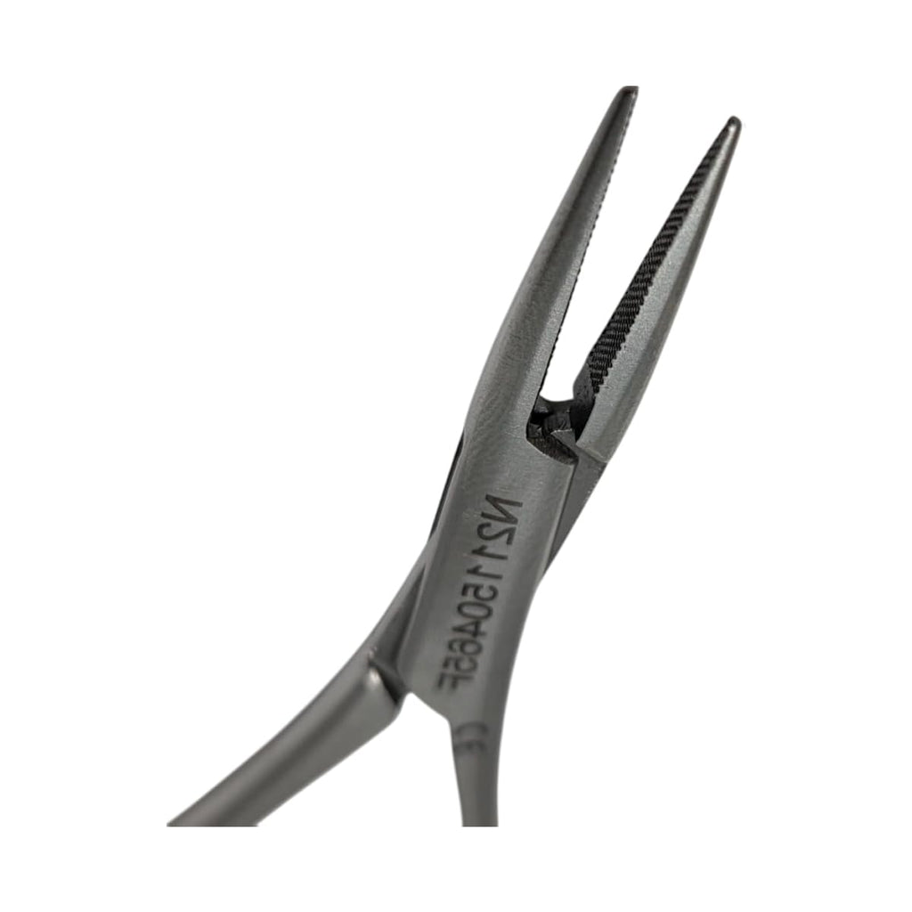 Set x 5 Orthodontic Dental Mathieu Needle Holders – Narrow Fine Serration/ORMCO Style/One-Year Warranty - Made for The USA by Premium Orthodontics - Orthodentalusa Corp. (N21150465F)