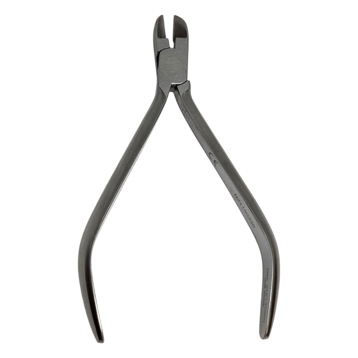 Set x 5 Orthodontic Ligature & Pin Cutters – Wide Straight 12 cm with SS Tip – Hu-Friedy Style/One-Year Warranty - Made for The USA by Premium Orthodontics - Orthodentalusa Corp. (N21150330)