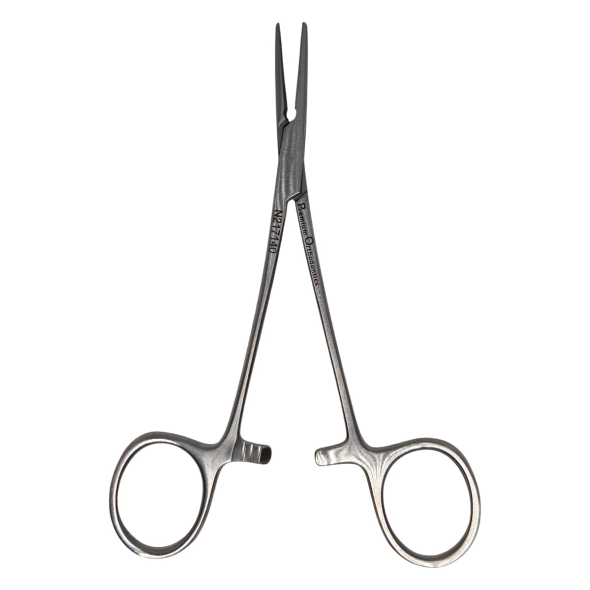 Set x 5 Orthodontic Dental Mosquito Forceps – 12.5 cm Straight - Finely Serrated Tips/One-Year Warranty - Made for The USA by Premium Orthodontics - Orthodentalusa Corp. (NA-17140)