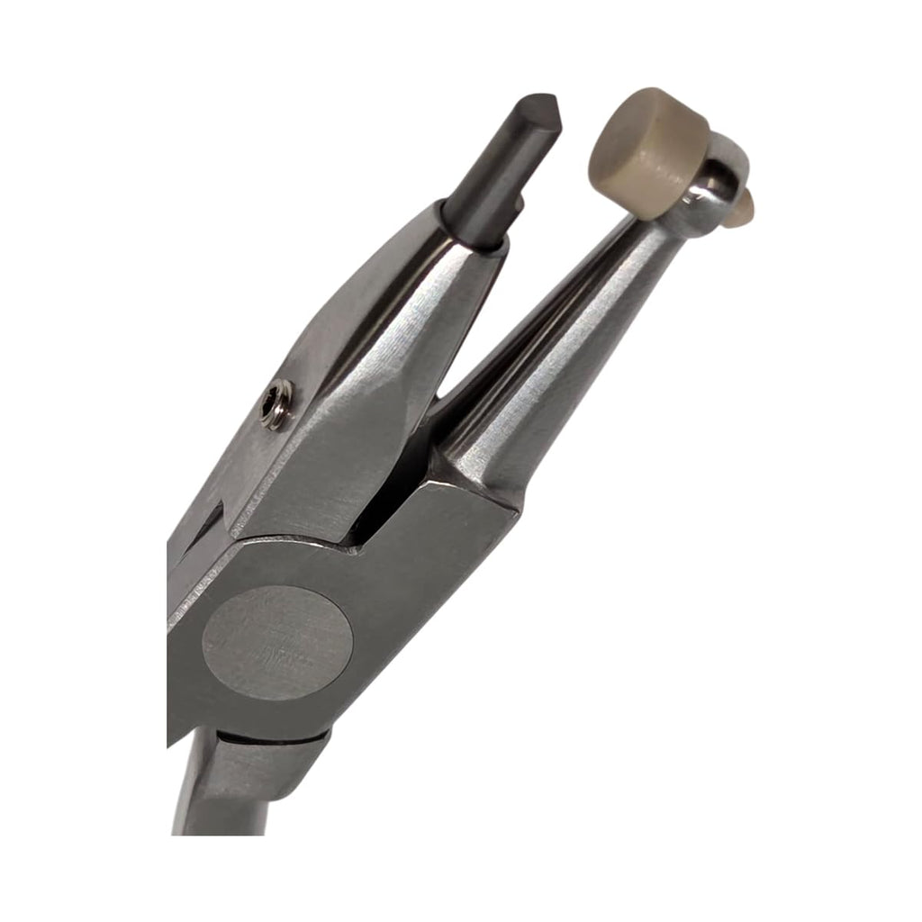 Set x 5 Dental Orthodontic Adhesive Removing Pliers with Studs High Heat Pads 6mm / One-Year Warranty - Made for The USA by Premium Orthodontics - Orthodentalusa Corp. (N21150427)