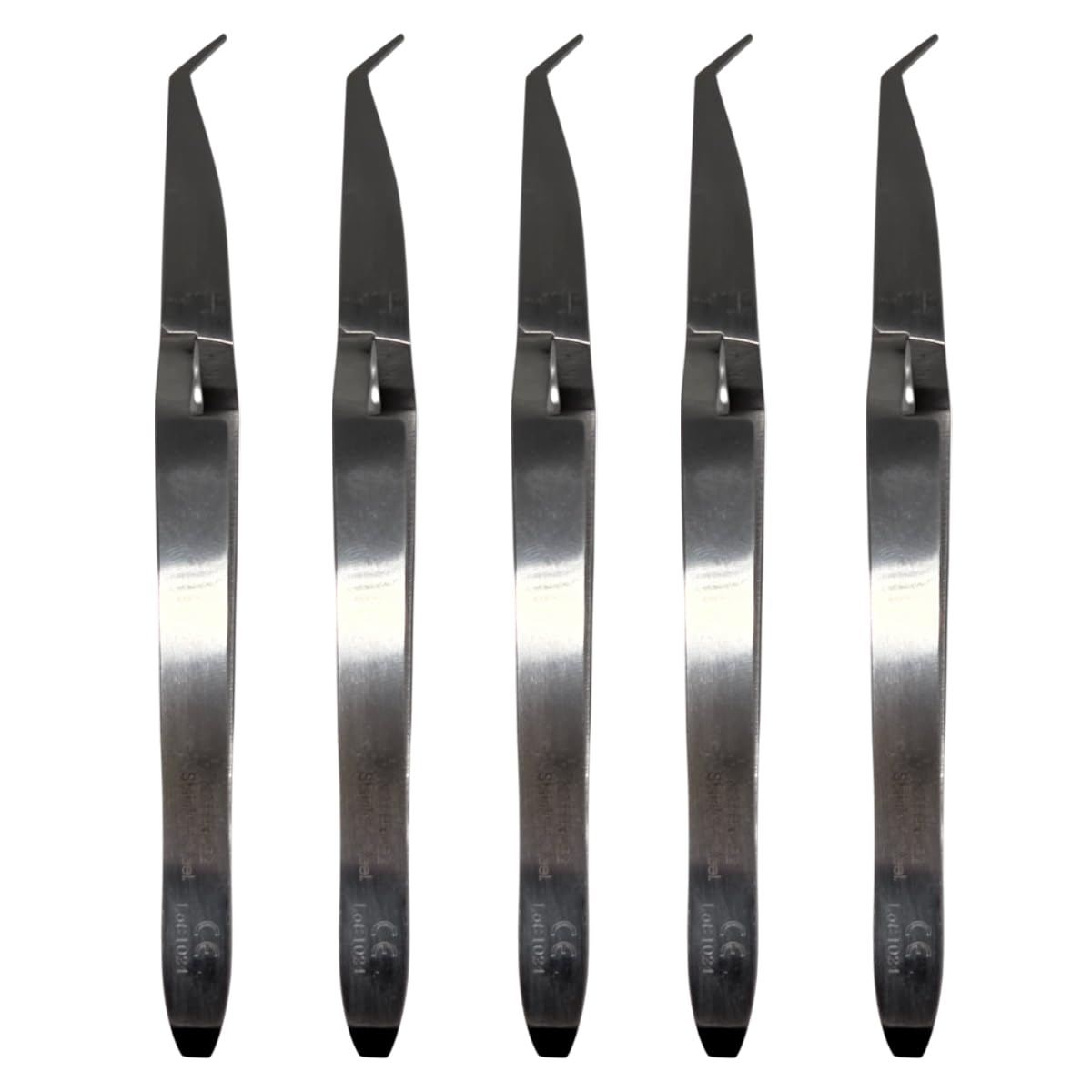 Set x 5 Orthodontic Dental Bracket Placer Slot Aligner Tweezers - Secure and Firm Grip/One-Year Warranty - Made for The USA by Premium Orthodontics - Orthodentalusa Corp. (N21150452)