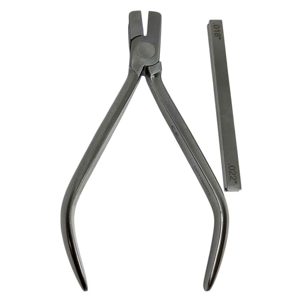 Set x 5 Orthodontic Individual Torque Pliers with Key – .018'' / .022'' – 10 mm Wide – Japanese Steel – Premium Orthodontics – One Year Warranty – Ships from USA – Made by Orthodentalusa Corp.