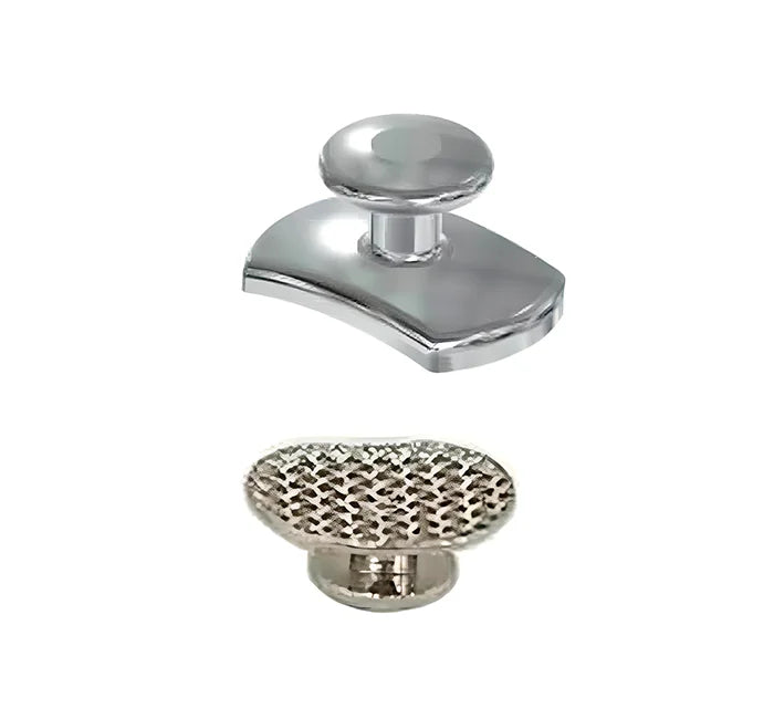 Bondable Lingual Button Elliptical Base / Rectangular