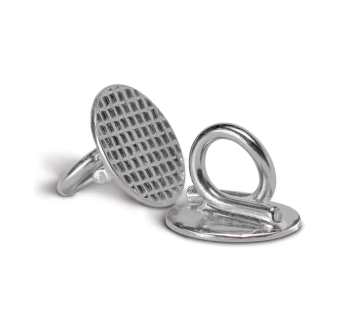 Bondable Eyelets Round Base 10 pcs