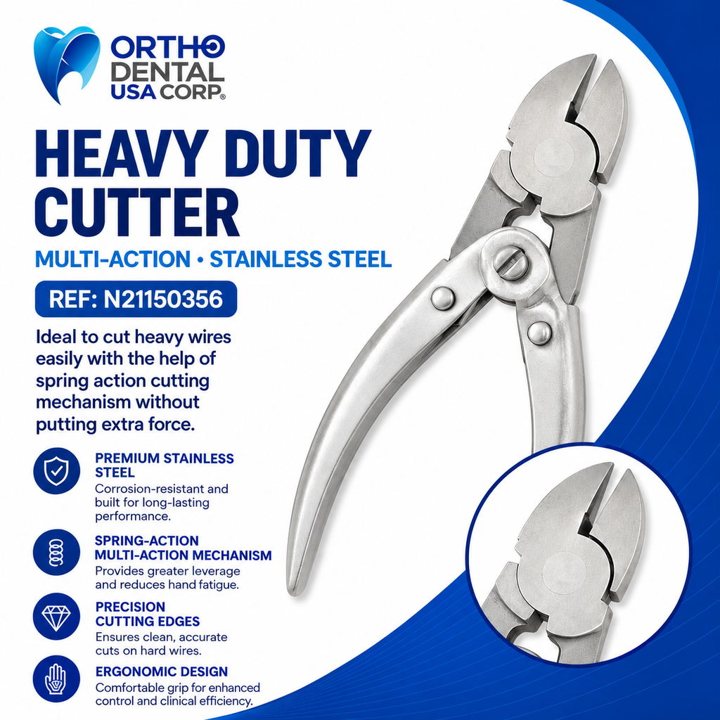 Heavy Duty Cutter, Multi-Action, Stainless Steel