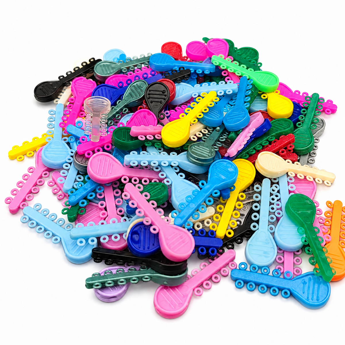 Elastic Ligature ODU Mini Ties 100 Sticks of 10 modules per package 340-000