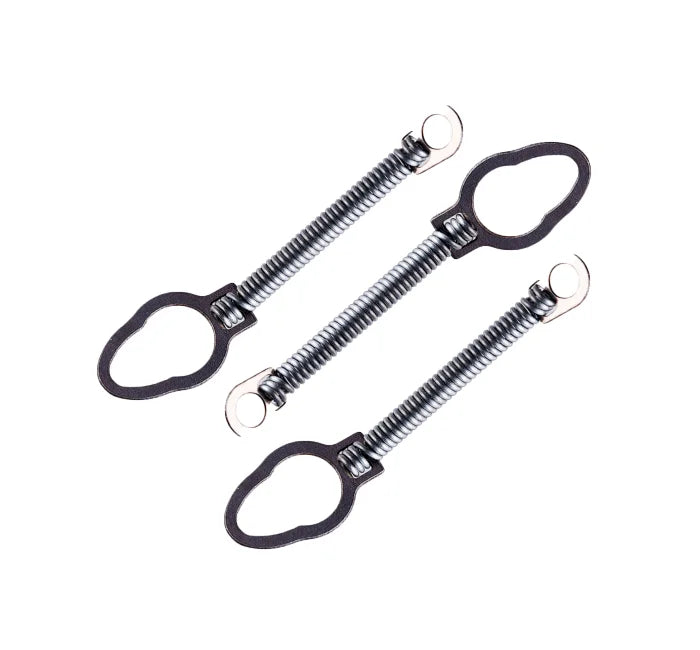 Close Coil Spring with 1 big 1 small eyelets Dia 10pcs