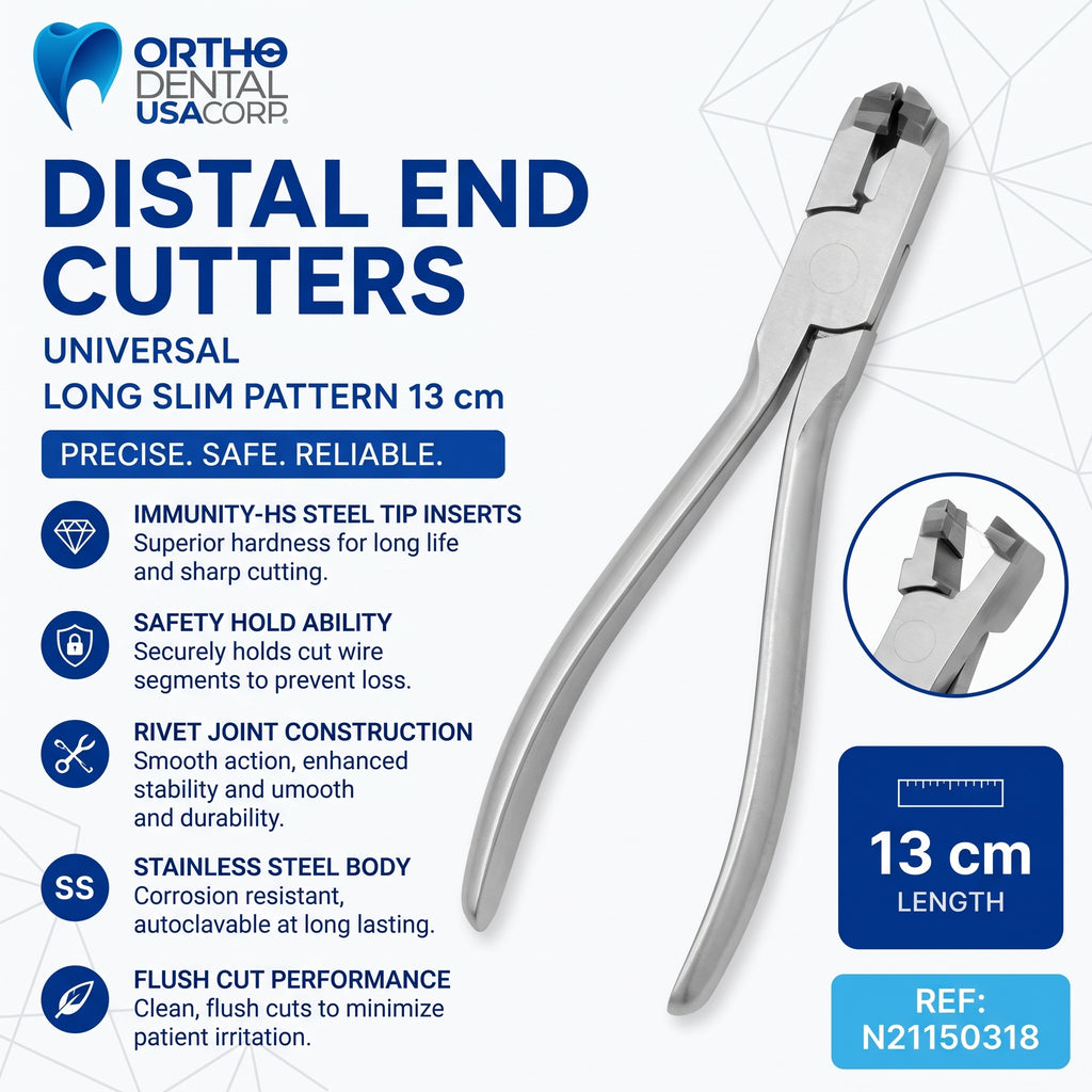 Distal end Cutters, Univesal, Long Slim Pattern 13 cm