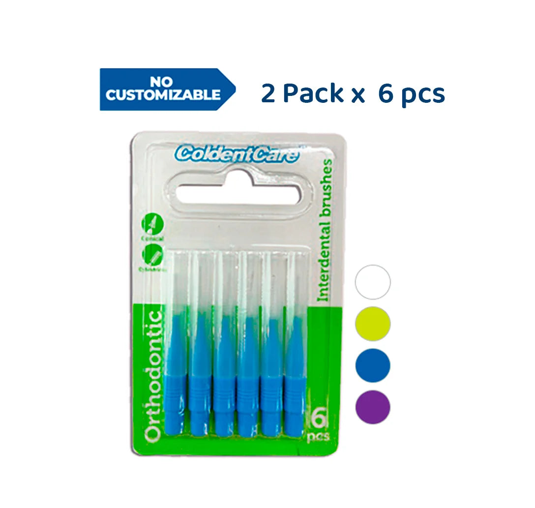 Interdental Toothbrush - 2 blisters with 6 brushes each 12 pcs - K152