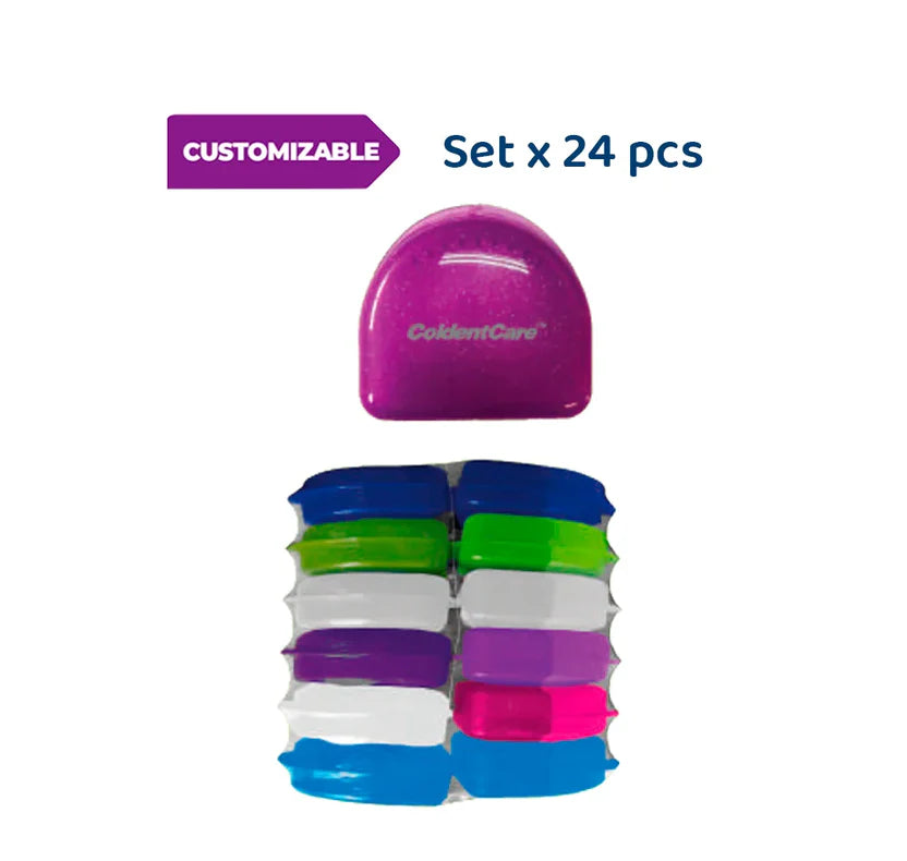 ORTHODENTALUSA CORP Orthodontic Retainer Double with Vent Holes Assorted 24 Pcs Free Shipping
