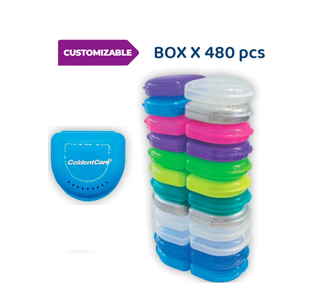 ORTHODENTALUSA CORP Orthodontic Retainer Double with Vent Holes Assorted 24 Pcs Free Shipping