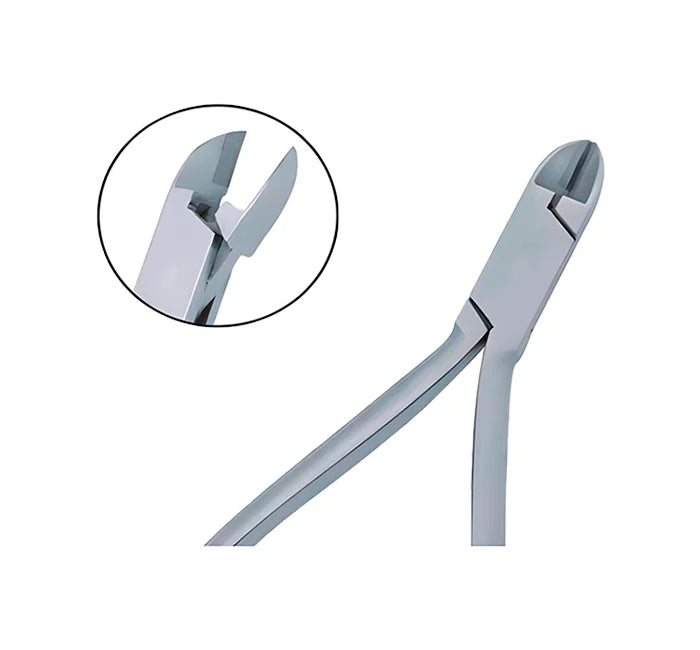 Ligature & Pin Cutters Straight 12.5 cm - Handble Gold Platted