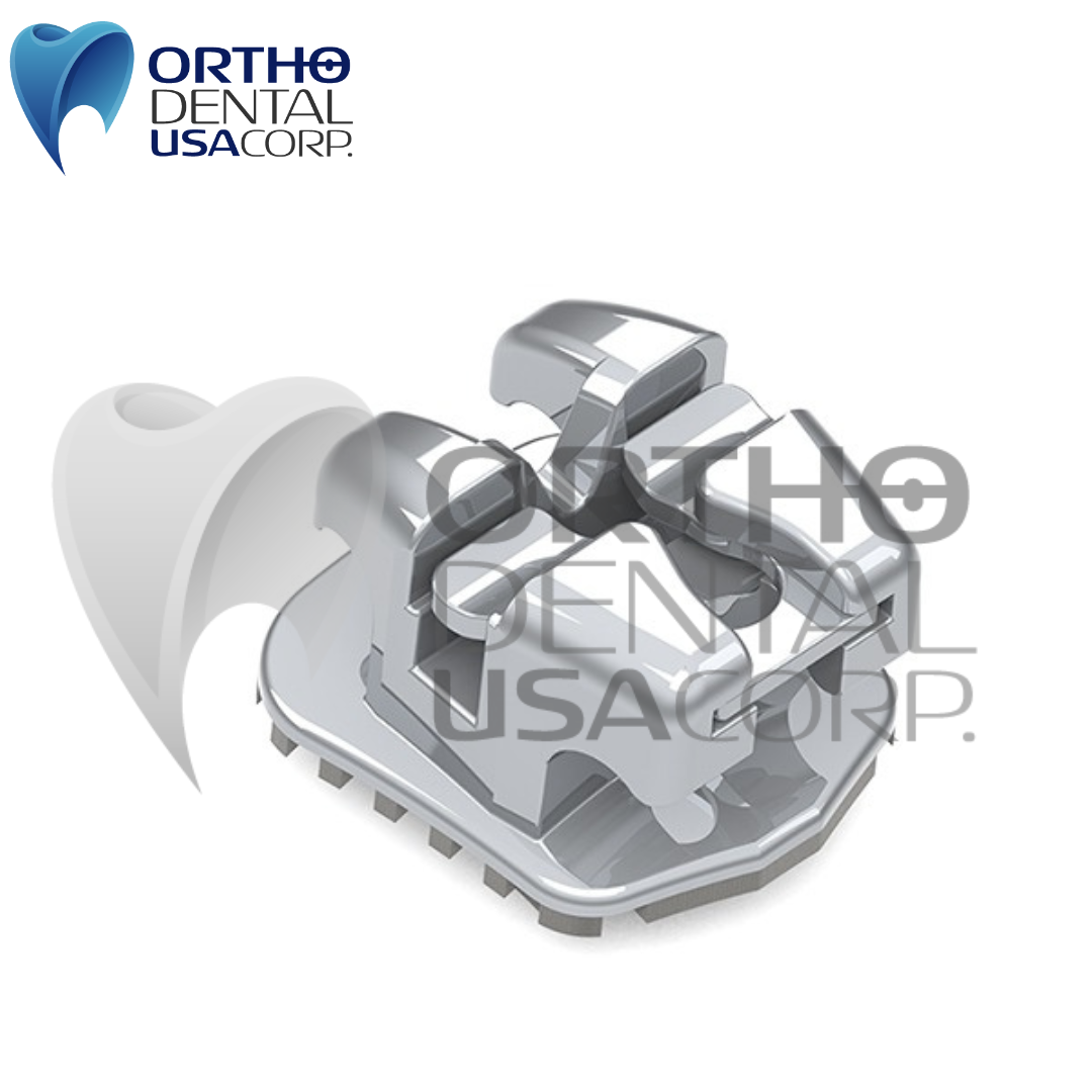 Model for Study with self ligating Brackets 7×7 EasyClip+ Passive 022 MBT Hk 3,4,5 w/28 pcs Vector+, BioMax, Ceramic Translux, Sapphire Aditek 00.02.0005