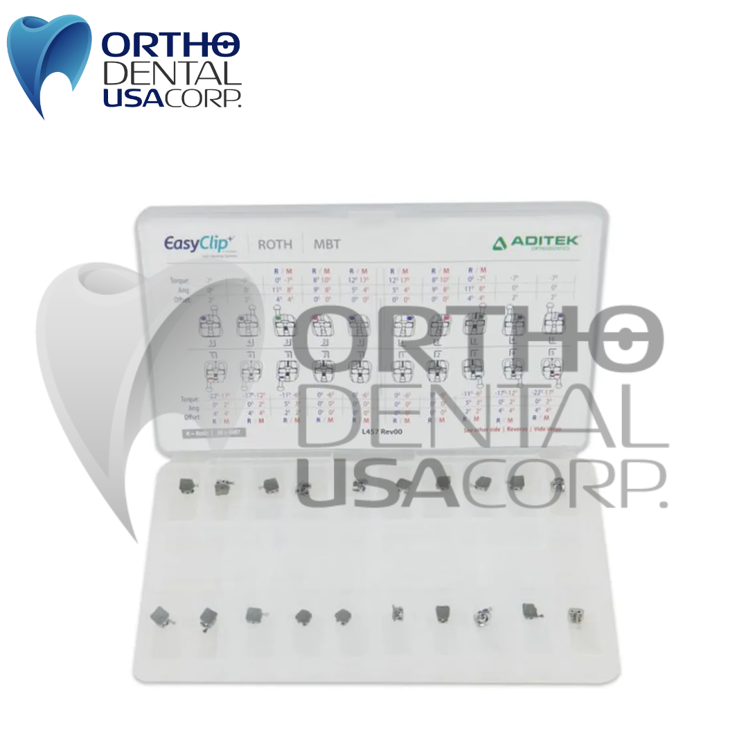 50 Kits 6×6 Vector+ 022 Roth Hk 3,4,5 w/1200 (50 patients) Aditek 05.40.0359
