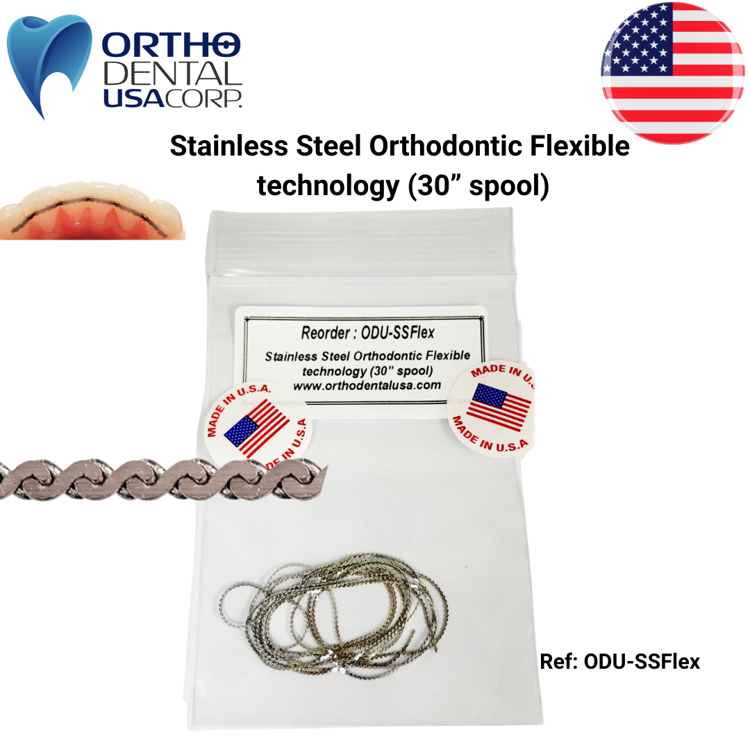 Stainless Steel Orthodontic Flexible technology (30” spool) ODU-SSFlex