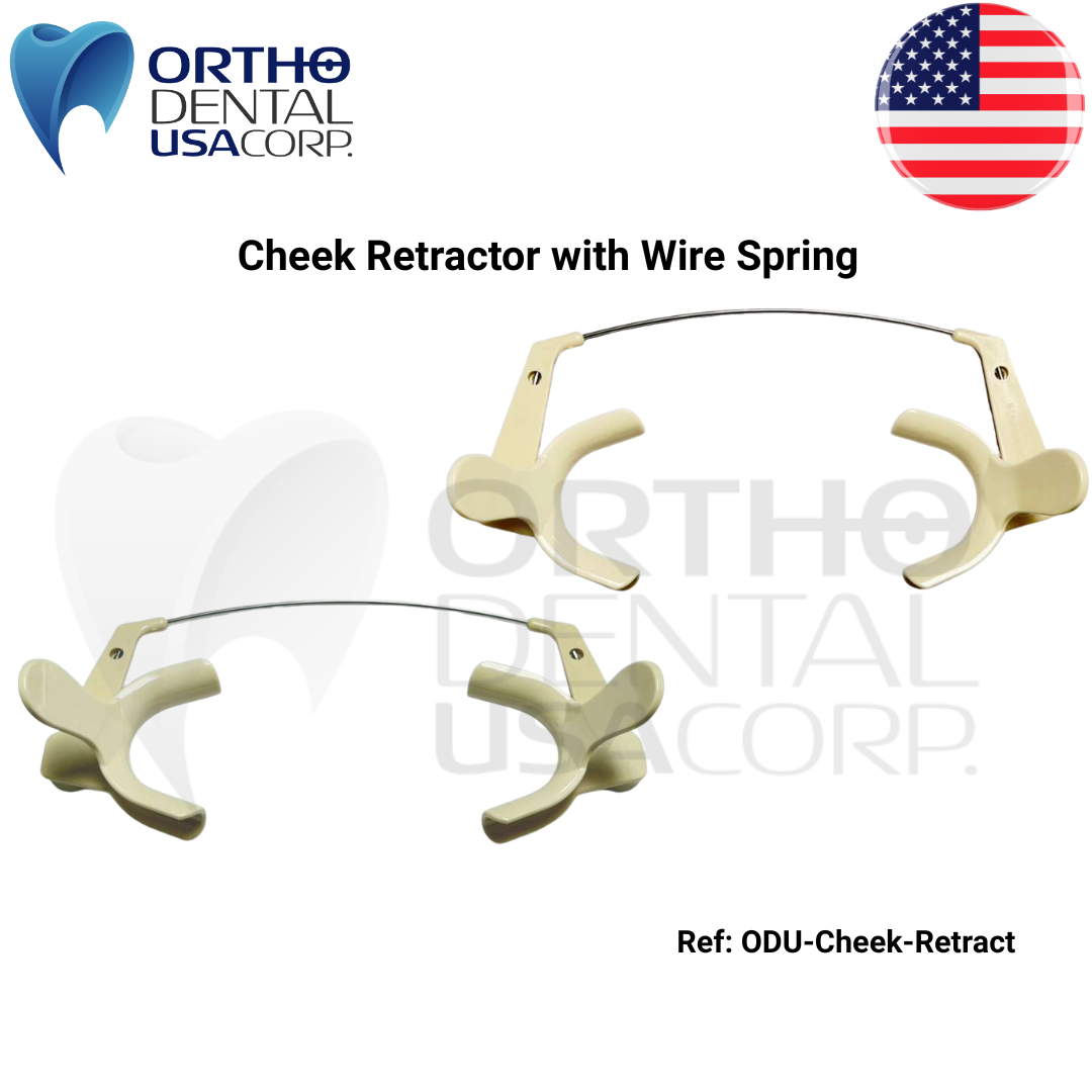 Cheek Retractor with Wire Spring
