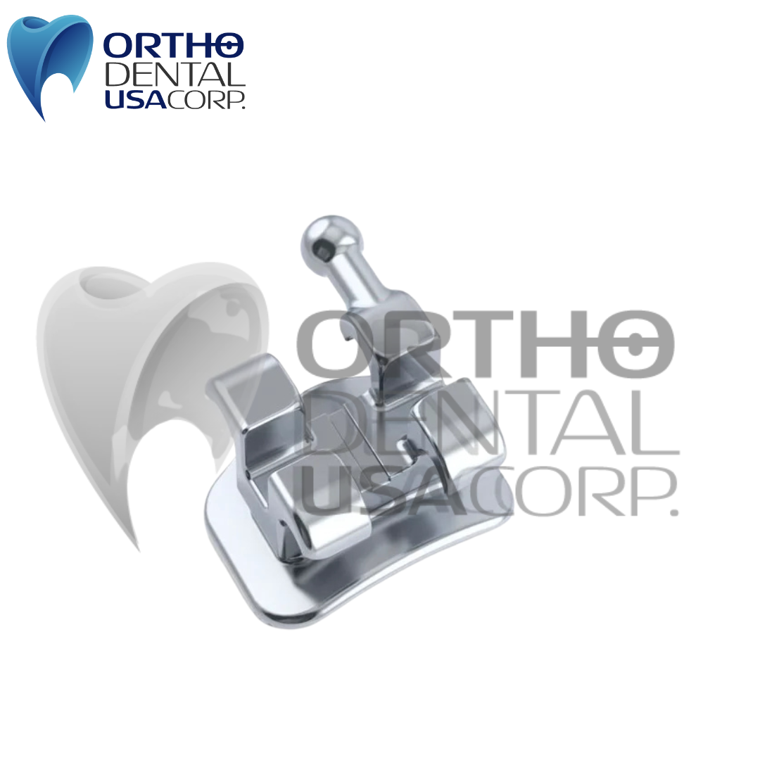 SET X 5 – BRACKETS ROTH 0.22 H / 3, 4, 5 SANDBLASTED N2