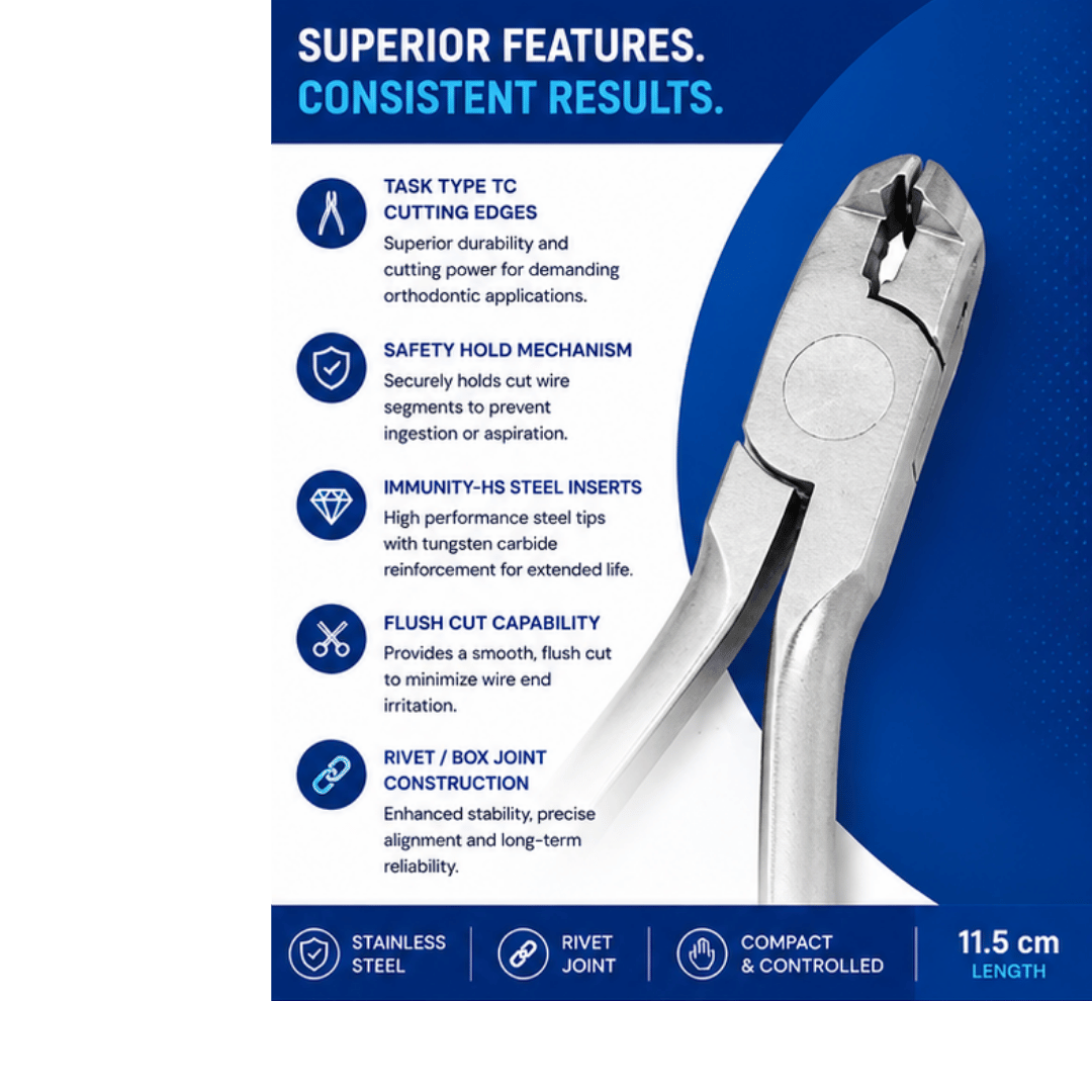 Distal end Cutter, Universal Small Neck 11.5 cm (Task Type) TC