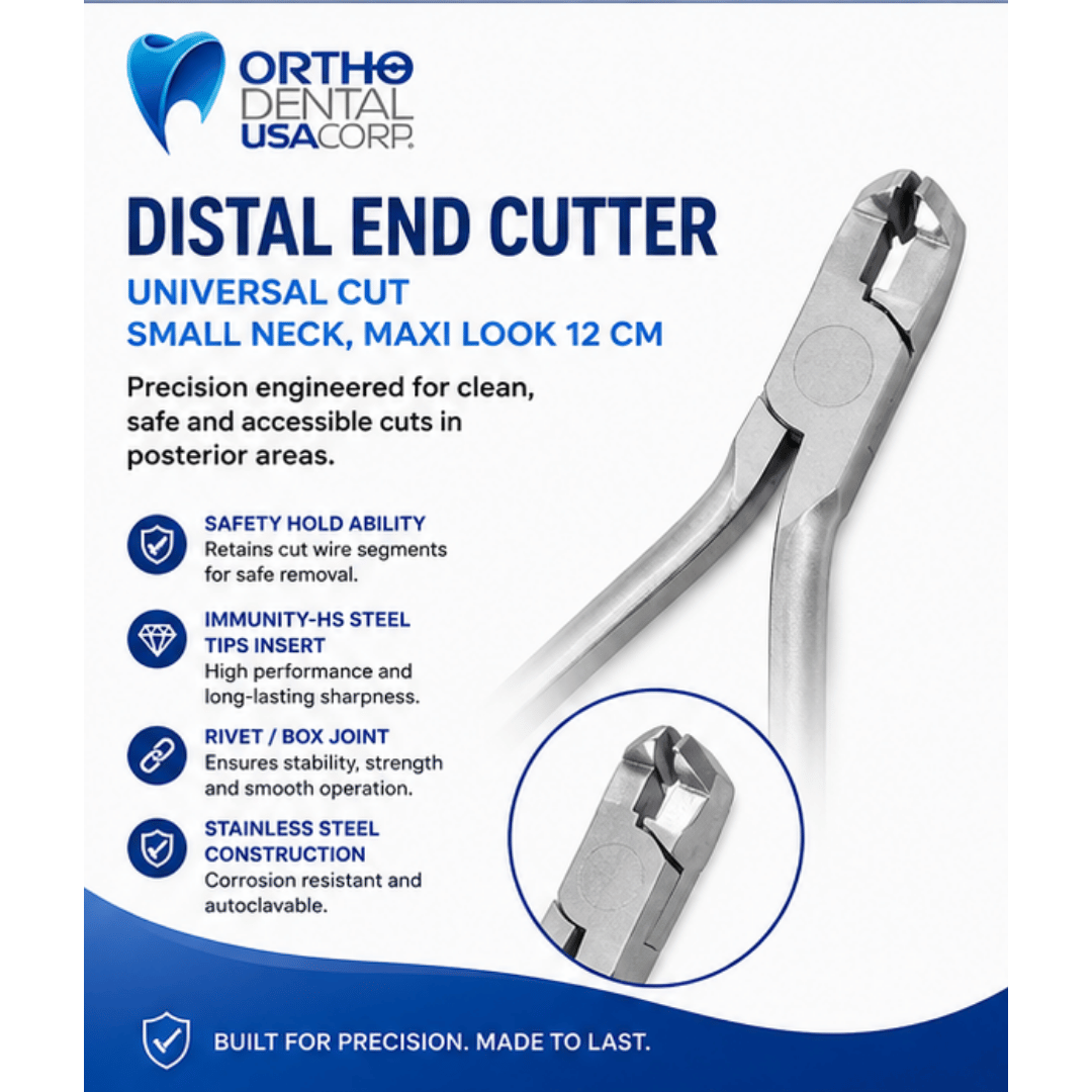 Distal end Cutter, Universal Cut. Small Neck, Maxi Look 12 cm