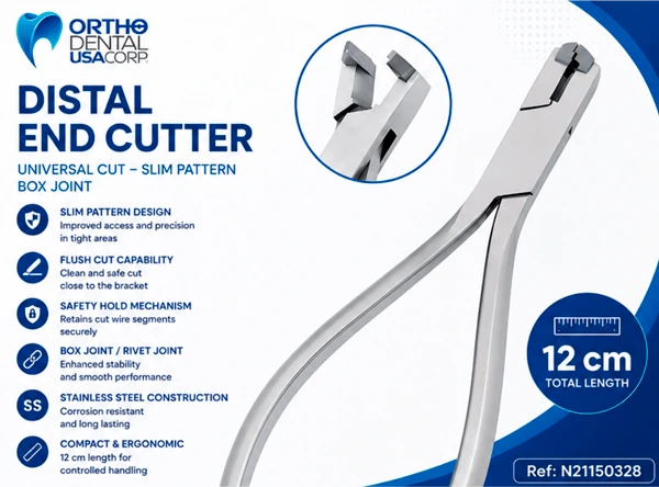 Distal End Cutter Universal Cut – Slim Pattern Box Joint 12 cm
