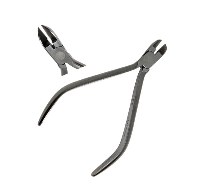 Ligature & Pin Cutter Wide Straight 12 cm with SS Tip / Hu-Friedy Style