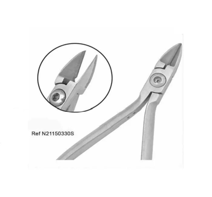 Ligature & Pin Cutter straight 12 cm - Hex Screw Joint - SS