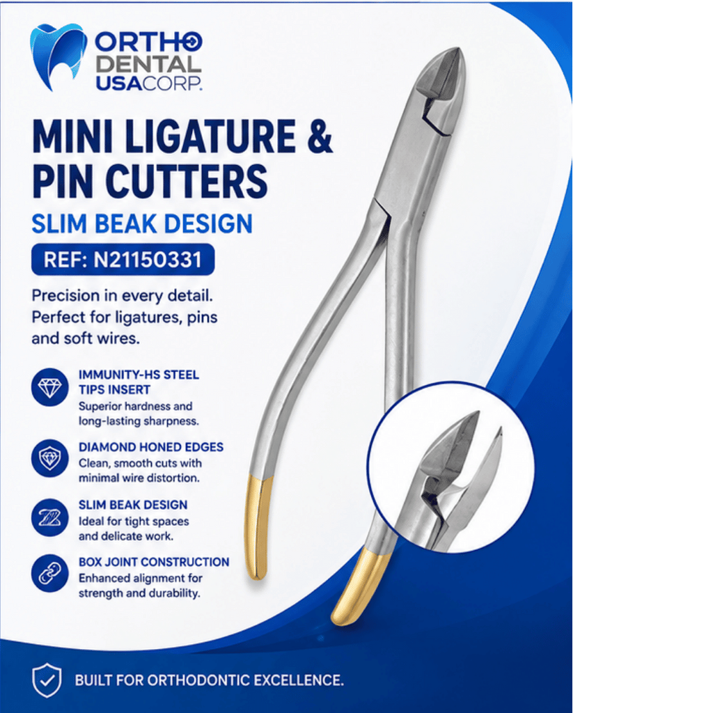 Mini Ligature & Pin Cutters, Slim Beak