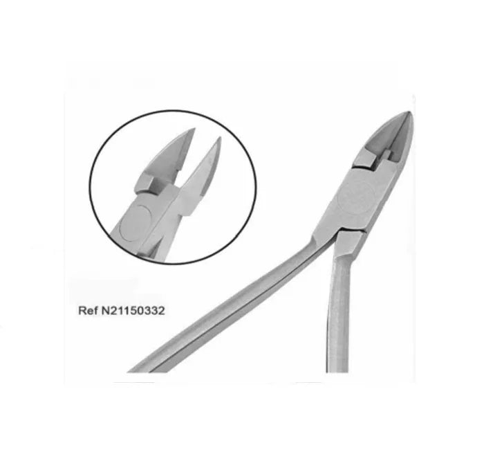 Mini Ligature & Pin Cutters, 15 Degree Angled Slim Beak