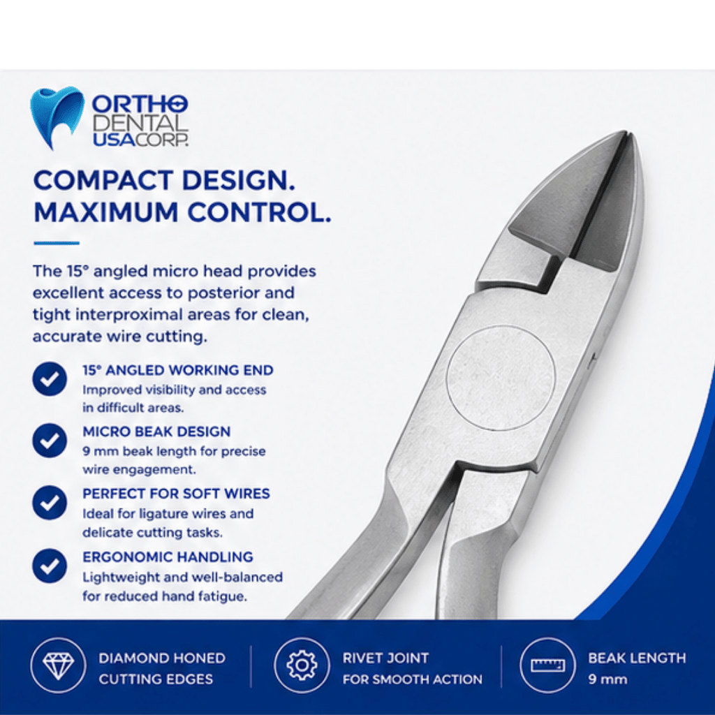 Micro Ligature & Pin, 15 Degree Angled 11.5 cm Hu-Friedy Type TC