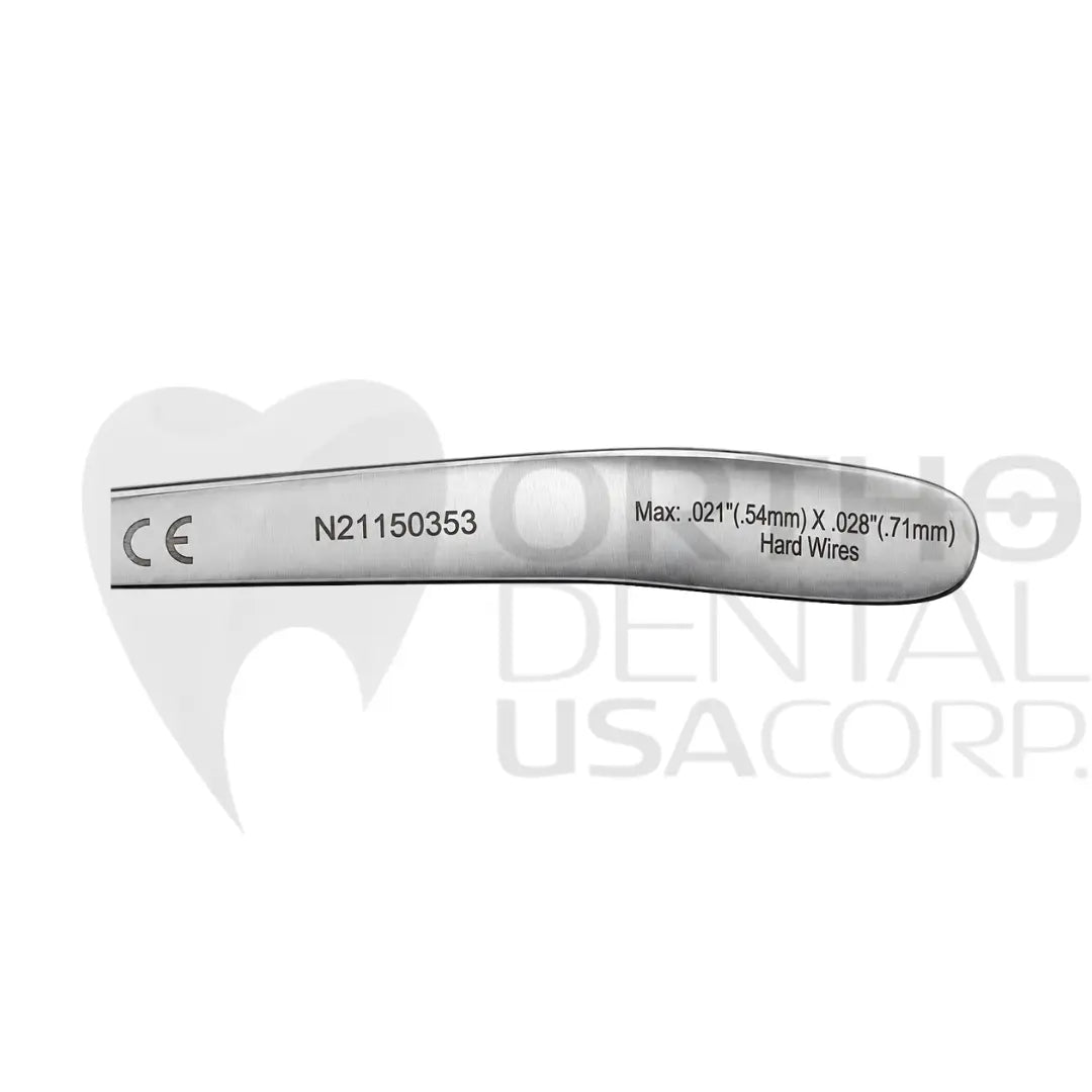 Set x 5 Orthodontic Hard Wire Cutters – 12 cm Flat TC/Hu-Friedy Style – Japanese Steel – Premium Orthodontics – One Year Warranty – Ships from USA – Made by Orthodentalusa Corp.