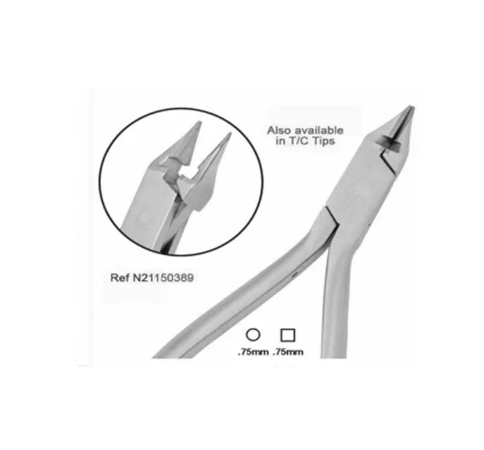 Bird Beak Pliers With Cutters 12.5 Cms Non  T/C
