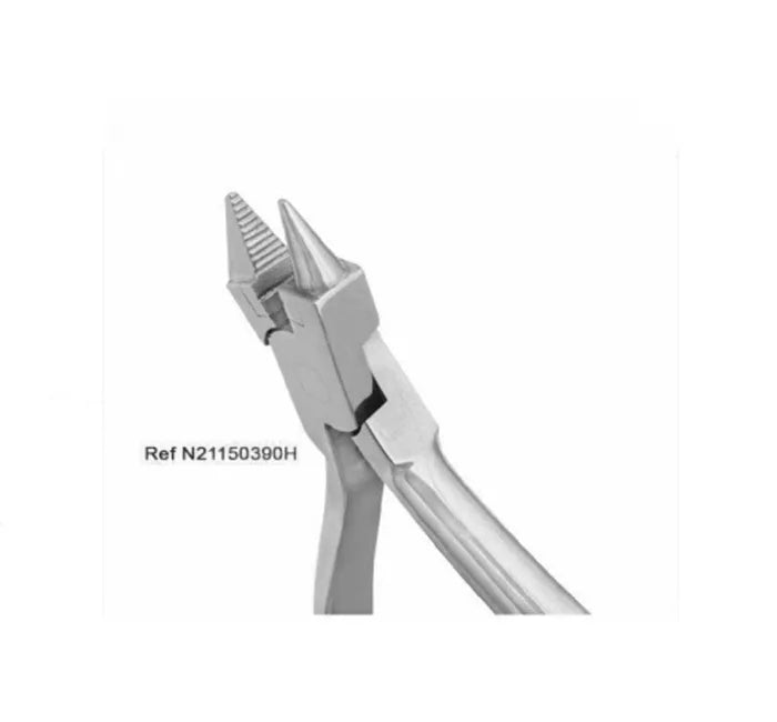 Bird Beak Pliers Heavy And Serrated Jaw / Fitted With Immuunity-Hs Tips Inserts.